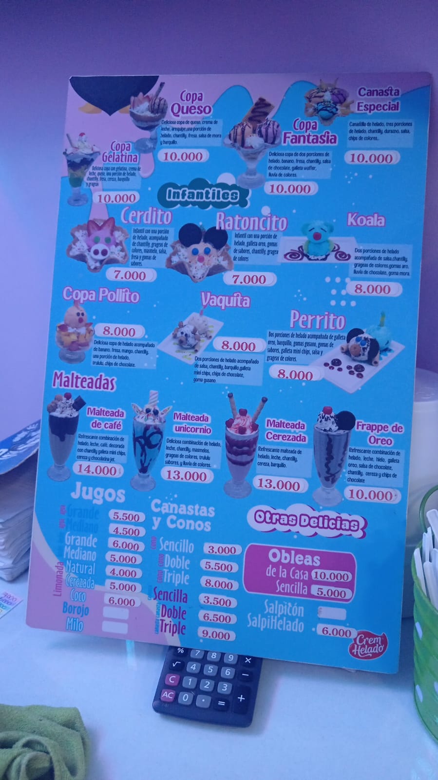 Frutería Fruti cream