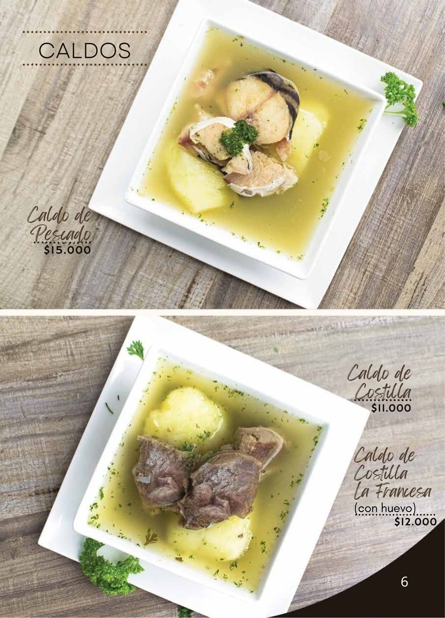 Menú Panadería La Francesa Especializada