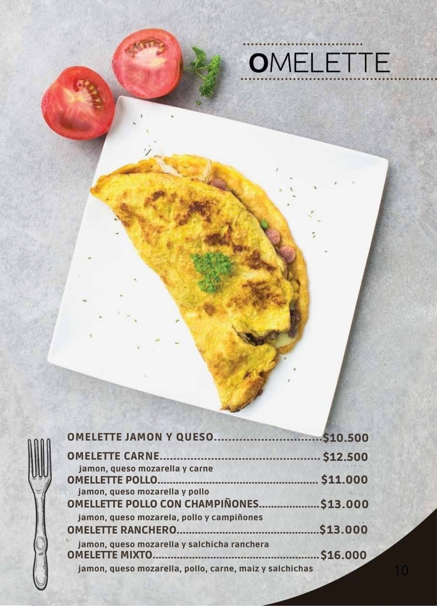 Menú Panadería La Francesa Especializada