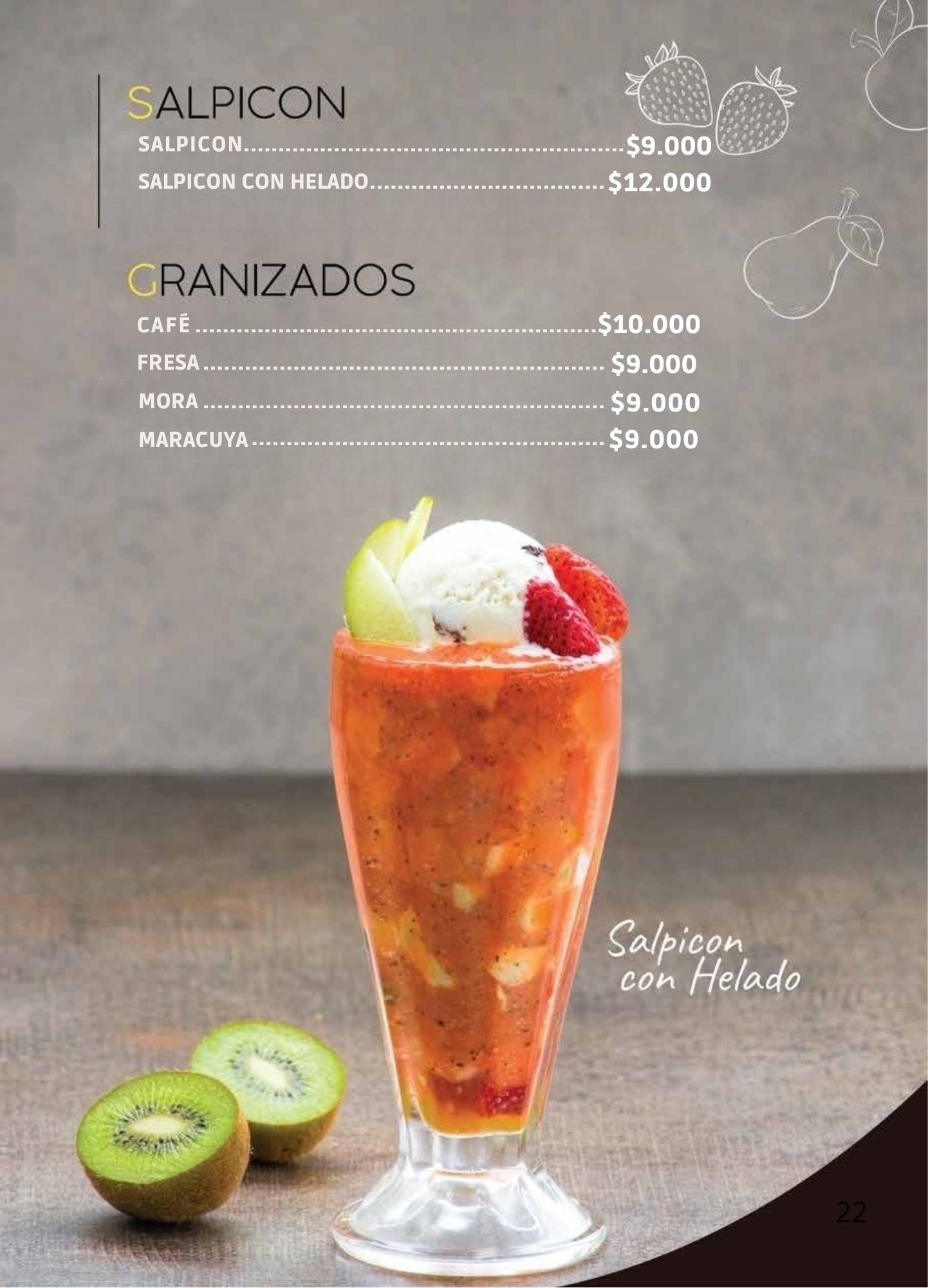 Menú Panadería La Francesa Especializada