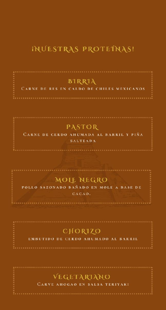 Menú La birria Chingona fusagasugá