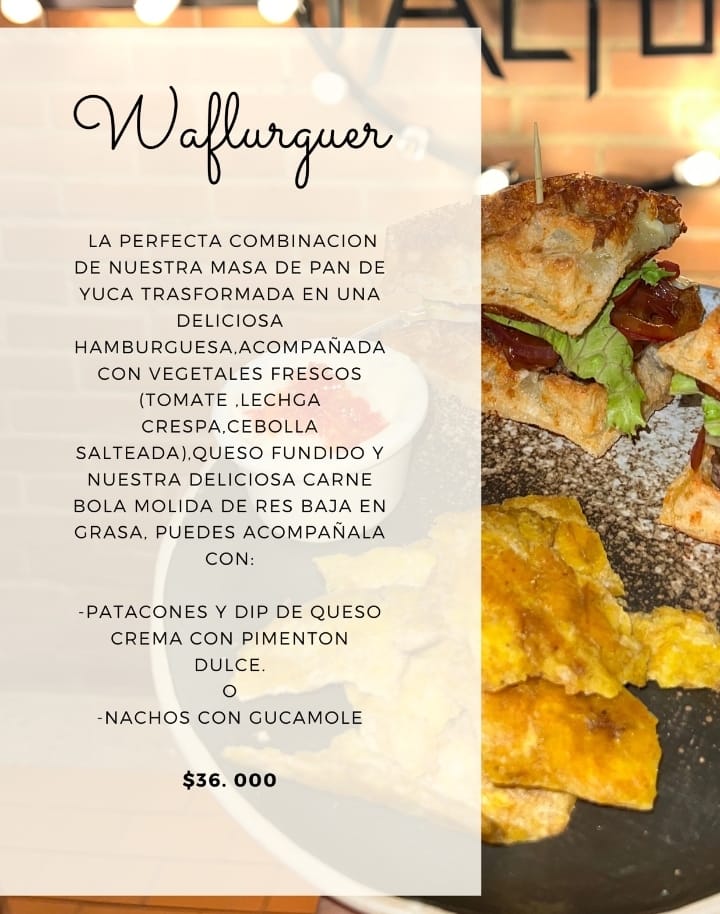 Menú Crepes factory