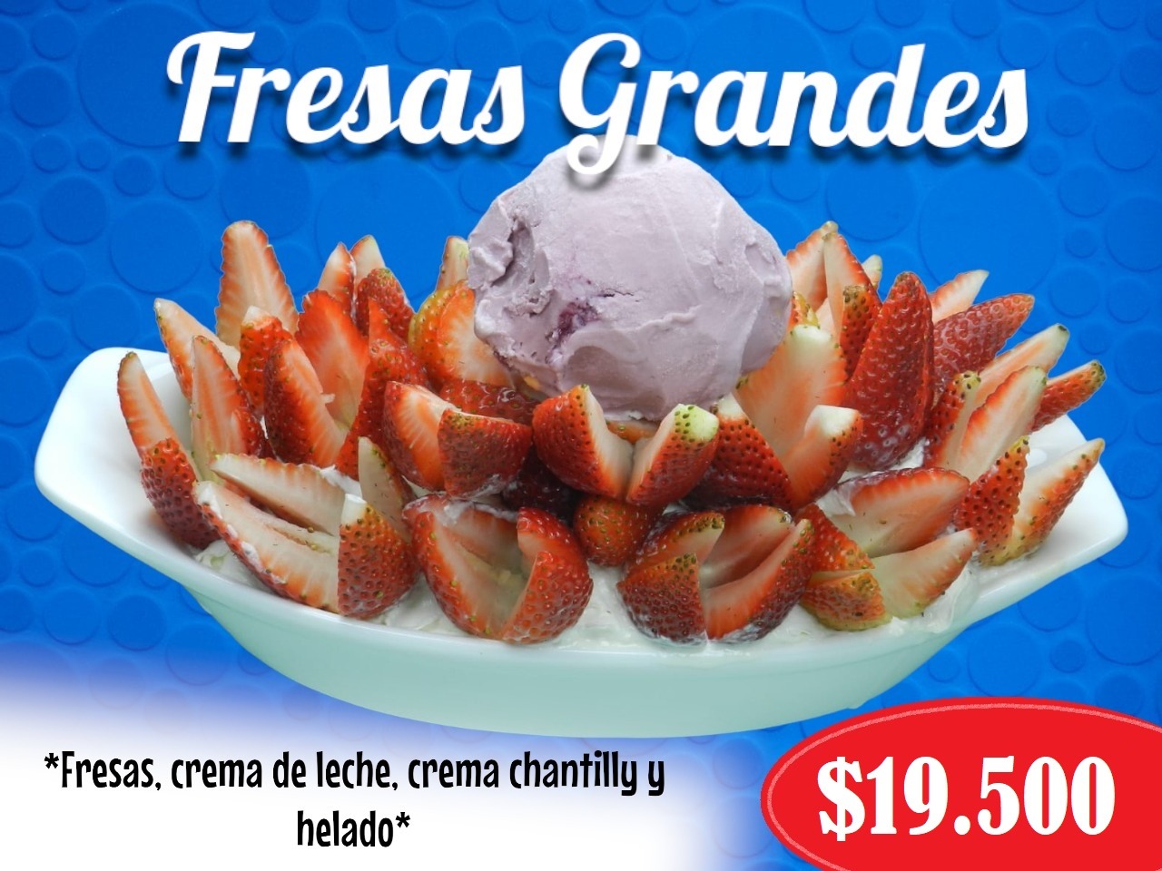 Menú Frutería La Especial