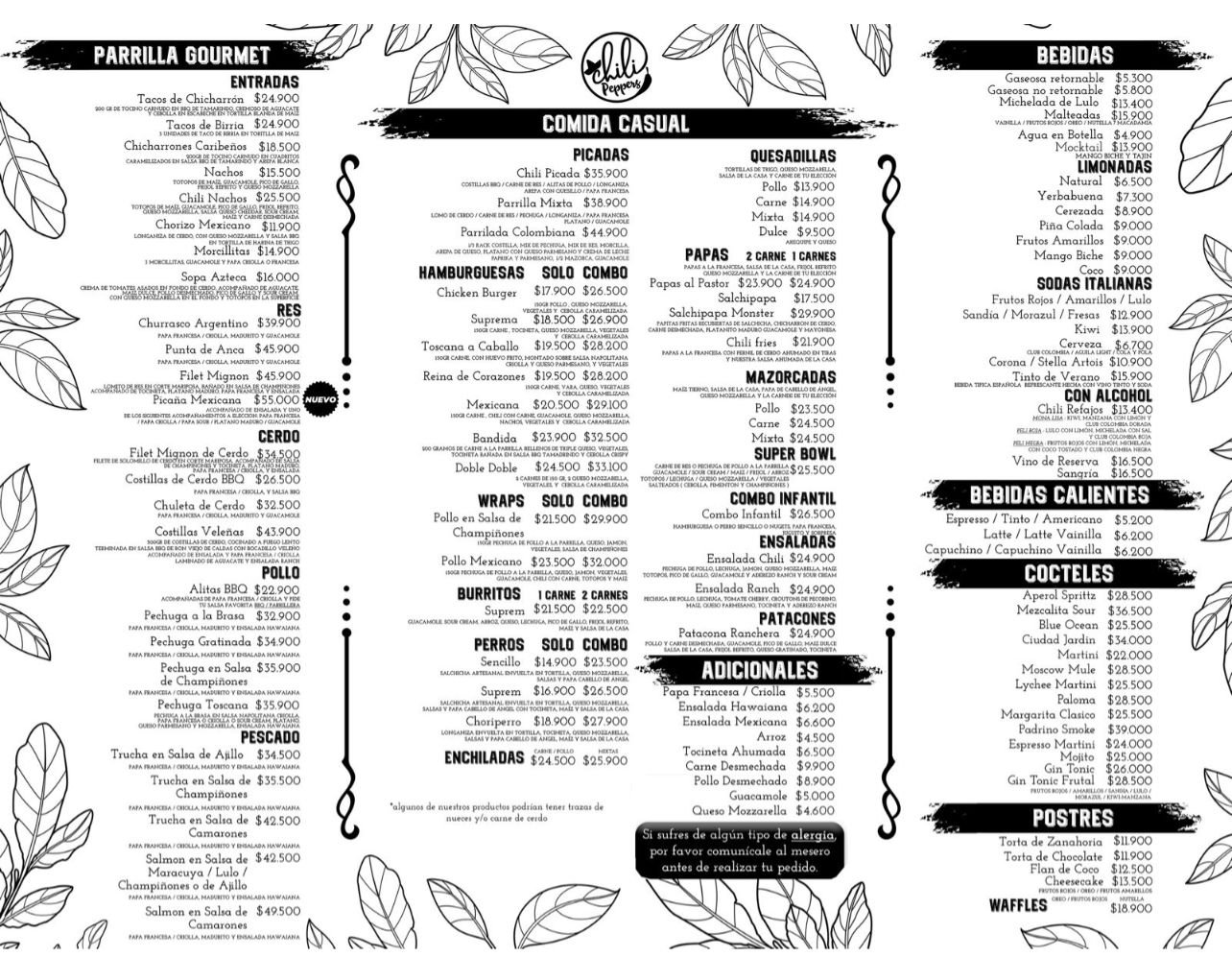 Chili peppers Querencia - Domicilios en Fusagasugá | Comida Rápida